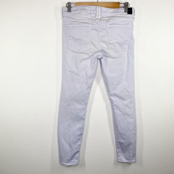 Vince Lilac Pale Purple Blue Ankle Cotton Blend Skinny Jeans Women's Size 28 - Picture 2 of 11